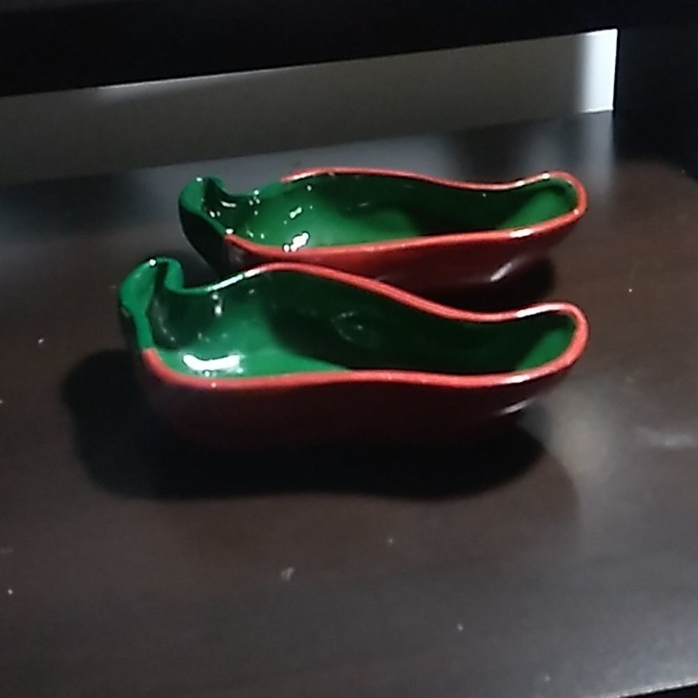 Two Chilli Pepper Bowls
